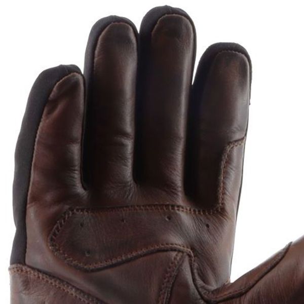 Helstons Benson Evo riscaldato in pelle marrone