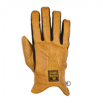 Guanti moto Helstons Benson Winter Gold Black