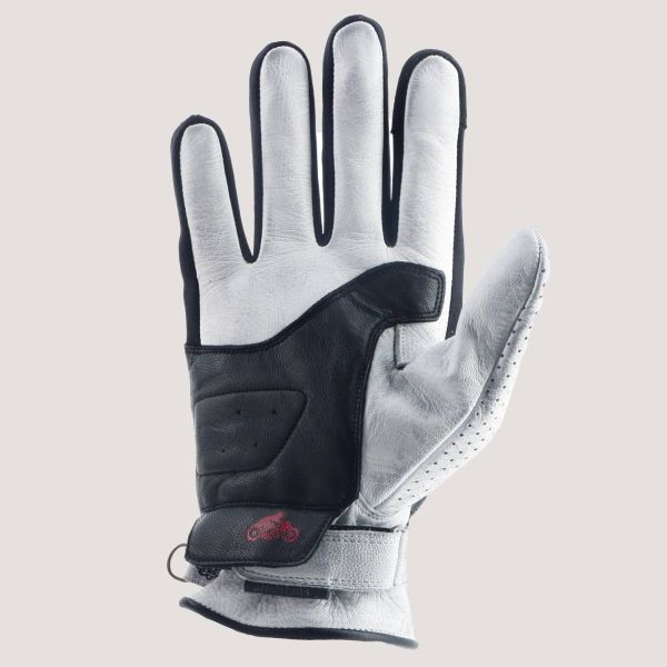 Helstons Auto Estate Pelle Nero Bianco Rosso