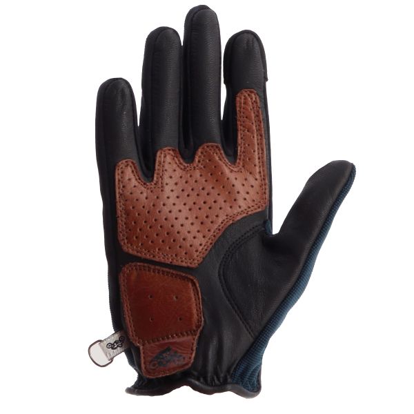 Helstons Duna Lady Summer 4Ways Pelle Blu Tan