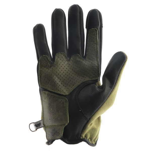 Helstons Dune Summer 4Ways Pelle Khaki Nero