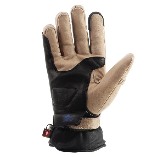 Helstons Fender Riscaldatore in pelle Beige Nero