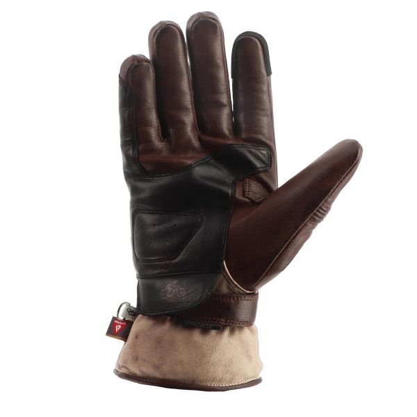 Helstons Fender Chauffant in pelle Choco Beige Nero