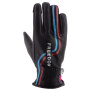 Guanti moto Helstons Freedom Lady Summer Black Blue Red