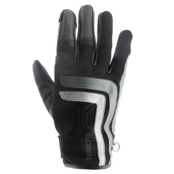 Guanti moto Helstons Jeff Summer Black Grey White Guanti moto Helstons Jeff Summer Black Grey White