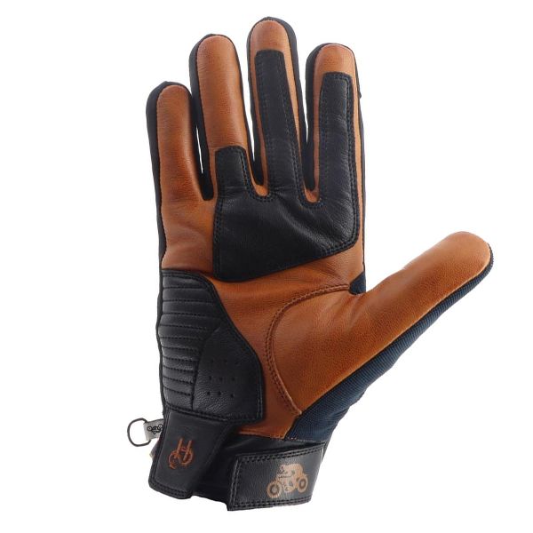 Helstons Melody Girl Inverno 4Ways Pelle Blu Oro Nero