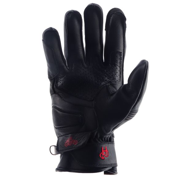 Helstons Run Summer Leather Nero