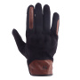 Guanti moto Helstons Saxo Summer 4Ways Pelle Nero Tan