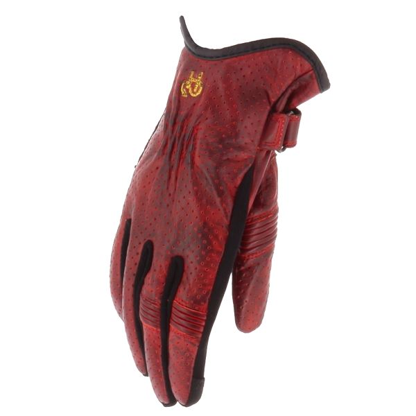 Guanti moto Helstons Shallow Air Evo Summer Red