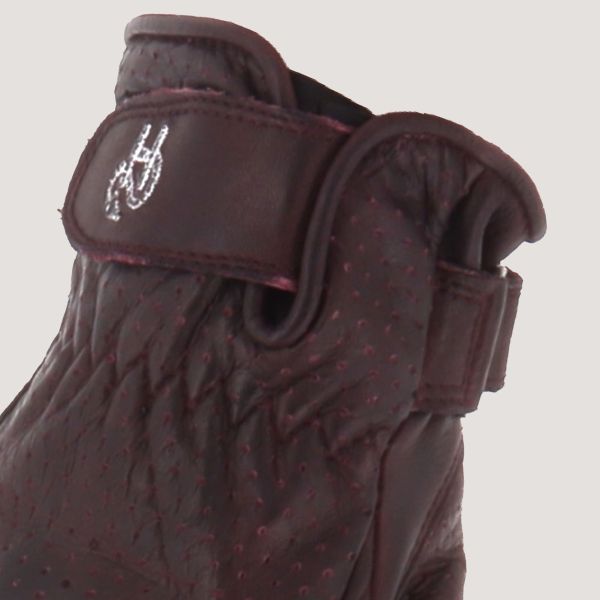 Helstons Ska Air Summer Girl Borgogna Nero