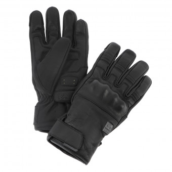 Guanti moto Helstons Wislay Winter Black Black Guanti moto Helstons Wislay Winter Black Black