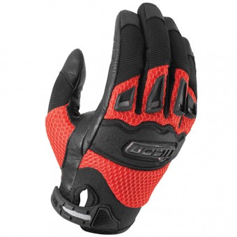 Guanti moto ICON Twenty-Niner Red
