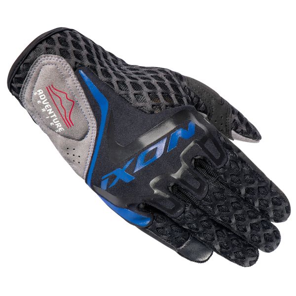 Guanti moto Ixon Dirt Air Black Anthracite Blue Guanti moto Ixon Dirt Air Black Anthracite Blue