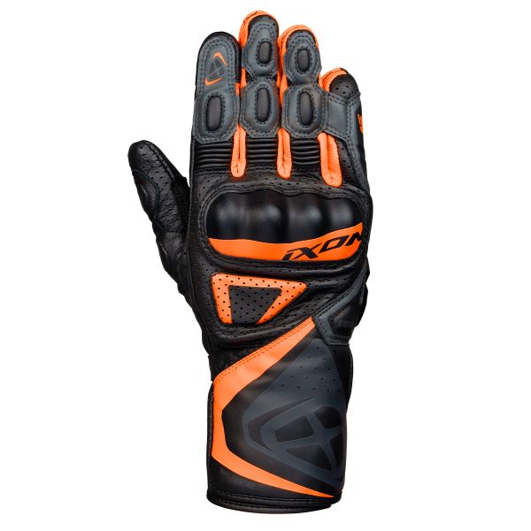 Guanti moto Ixon GP5 Air Black Anthracite Orange Guanti moto Ixon GP5 Air Black Anthracite Orange