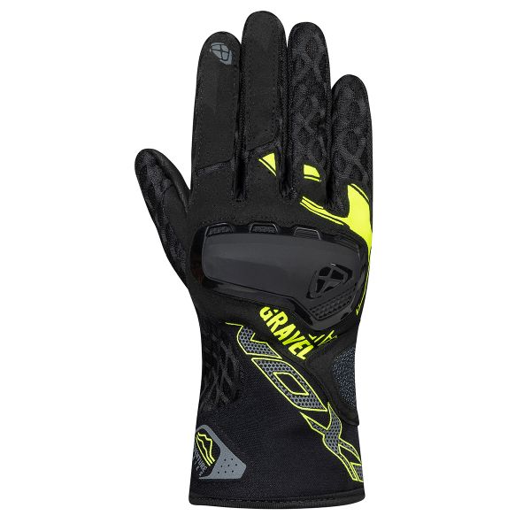 Guanti moto Ixon Gravel Air Black Bright Yellow Guanti moto Ixon Gravel Air Black Bright Yellow