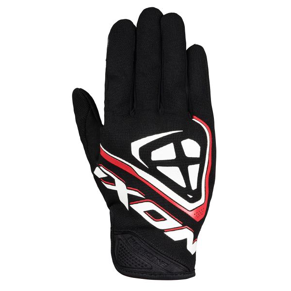 Guanti moto Ixon Hurricane CE Black White Red Guanti moto Ixon Hurricane CE Black White Red