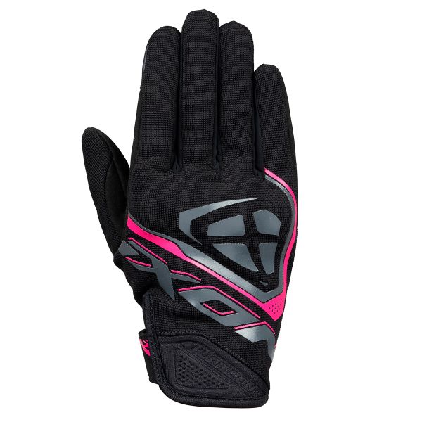 Guanti moto Ixon Hurricane Lady Black Fuchsia