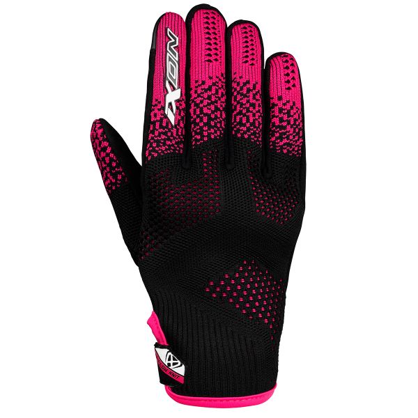 Guanti moto Ixon Ixflow Knit Lady Black Fuchsia