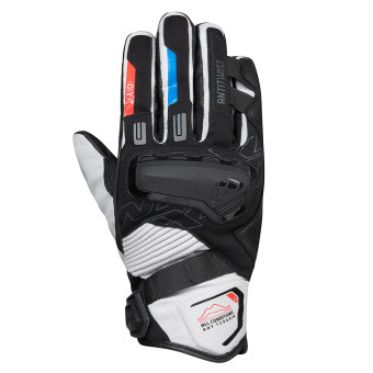 Guanti moto Ixon Ms Skeid Black Grey Red