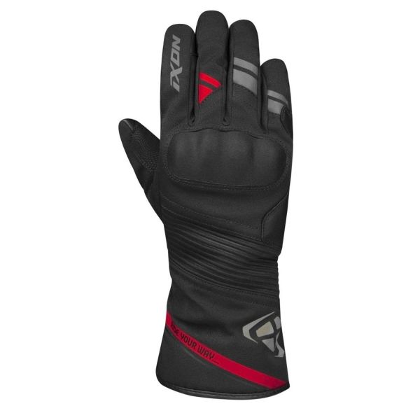 Guanti moto Ixon Pro Midgard Black Red Guanti moto Ixon Pro Midgard Black Red
