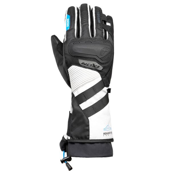 Guanti moto Ixon Pro Ragnar Black Grey Blue Guanti moto Ixon Pro Ragnar Black Grey Blue