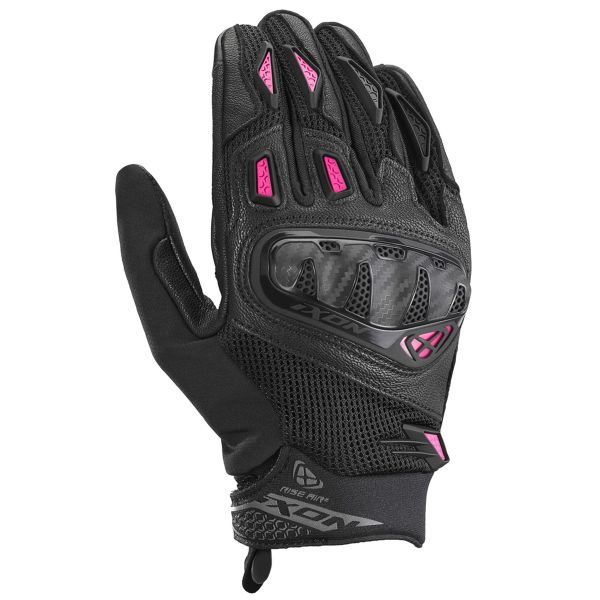 Guanti moto Ixon Rise Air 2 Lady Nero Fushia Guanti moto Ixon Rise Air 2 Lady Nero Fushia
