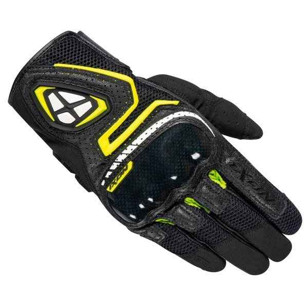 Guanti moto Ixon RS5 Air Black Yellow Vif