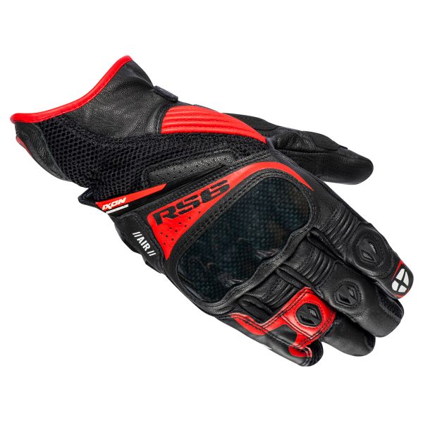 Guanti moto Ixon RS6 Air Black Red Guanti moto Ixon RS6 Air Black Red