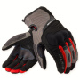 Guanti moto REV'IT Cavern Grey Red