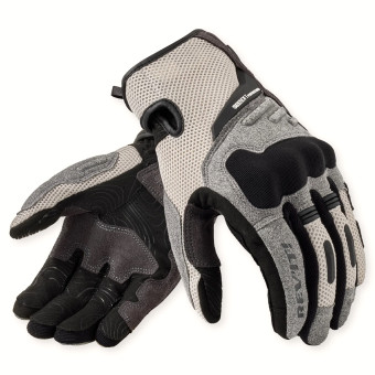 Guanti moto REV'IT Cavern Light Grey Black