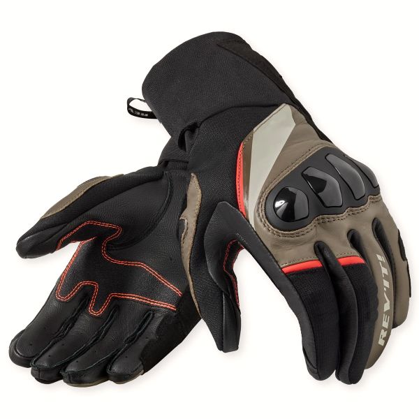 Guanti moto REV'IT Combustion Black Brown