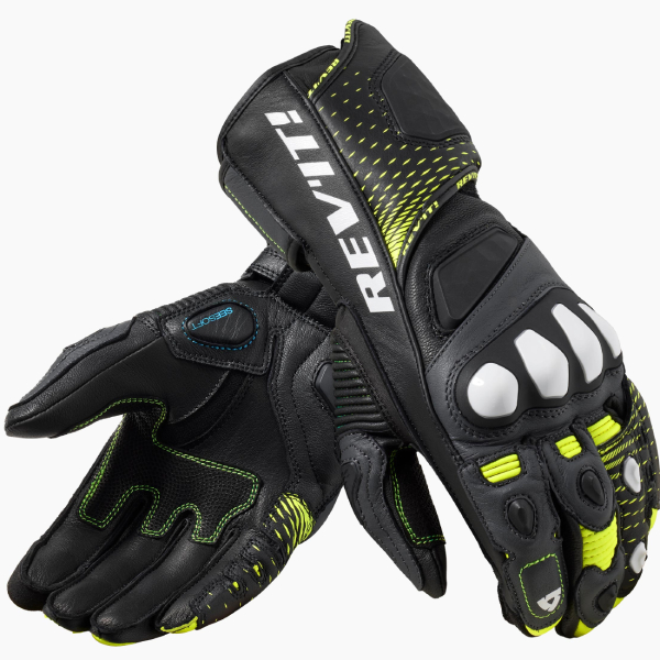 Guanti moto REV'IT Control Black Neon Yellow
