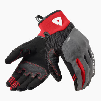Guanti moto REV'IT Endo Grey Red