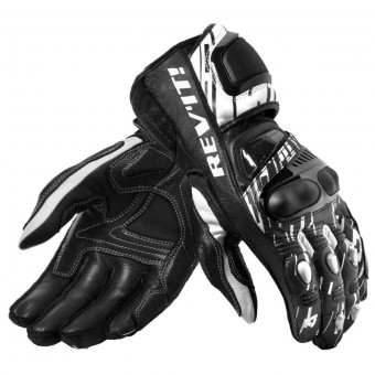 Guanti moto REV'IT Quantum 2 Bianco Nero Guanti moto REV'IT Quantum 2 Bianco Nero