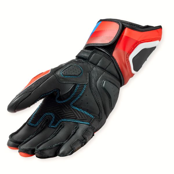 REV'IT Quantum 3 Neon Red Blue