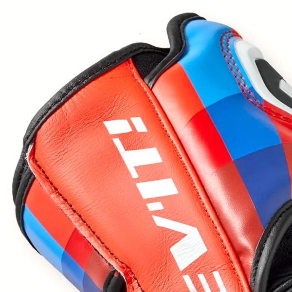 REV'IT Quantum 3 Neon Red Blue