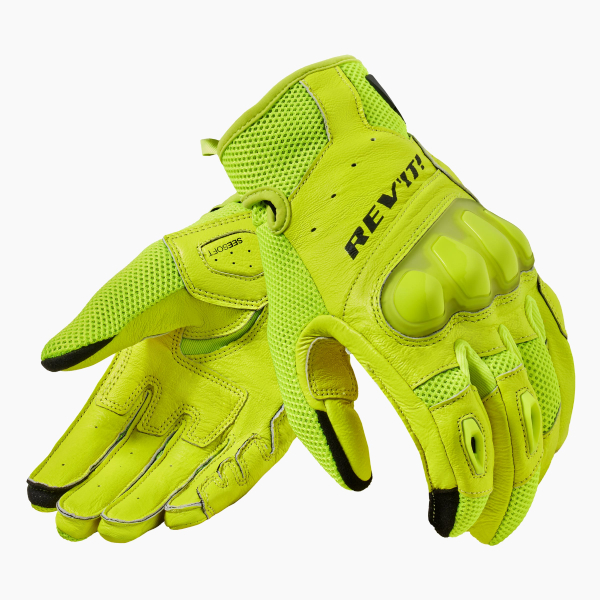 Guanti moto REV'IT Ritmo Neon Yellow