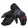 Guanti moto REV'IT Sand 4 H2O Nero Rosso