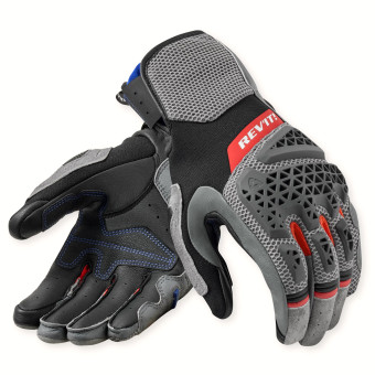 Guanti moto REV'IT Sand 5 Grey Red