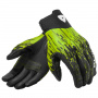 Guanti moto REV'IT Spectrum Nero Giallo Neon