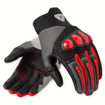 Guanti moto REV'IT Speedart Air Grey Red