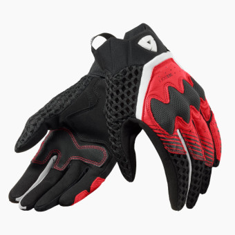 Guanti moto REV'IT Veloz Ladies Black Red