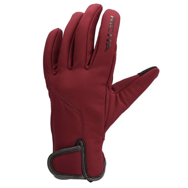 Guanti moto Richa Scope Softshell Woman Burgundy Guanti moto Richa Scope Softshell Woman Burgundy
