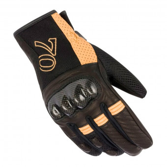 Guanti moto Segura Lady Russel Black Beige