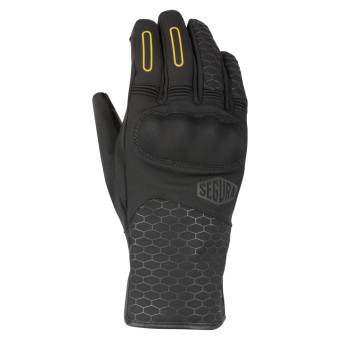 Guanti moto Segura Natcho Black Yellow