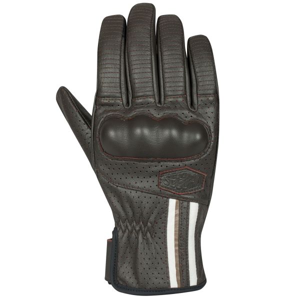 Guanti moto Segura Romeo Gloves Brown White Guanti moto Segura Romeo Gloves Brown White