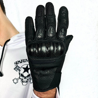 Guanti moto SPARTMOTARD Race Black 06 Guanti moto SPARTMOTARD Race Black 06