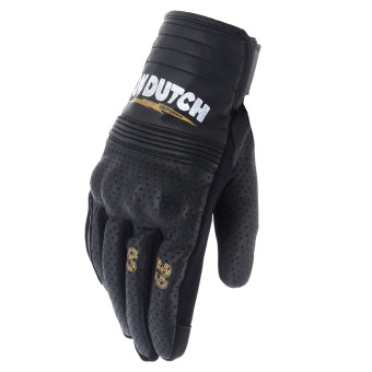 Guanti moto Von Dutch Born Air Nero Nero