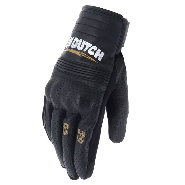 Guanti moto Von Dutch Born Air Nero Nero