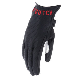 Guanti moto Von Dutch Brigitte Air Nero Bianco